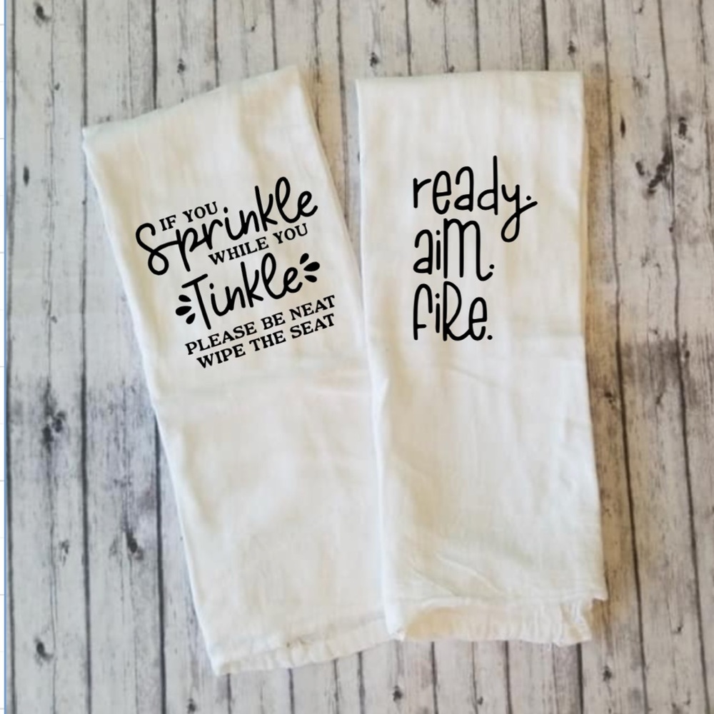 🚽 Funny Bathroom Hand towels